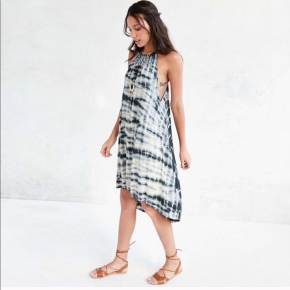 Uo Ecote Hazelene Dip-Dye Jersey Dress - Picture 2 of 8